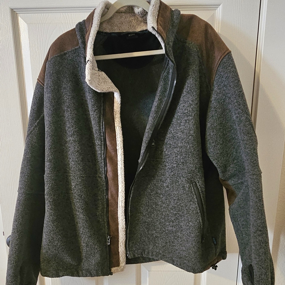Kuhl Gray and Brown Jacket